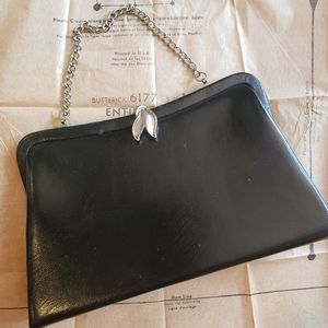 Vintage black handbag